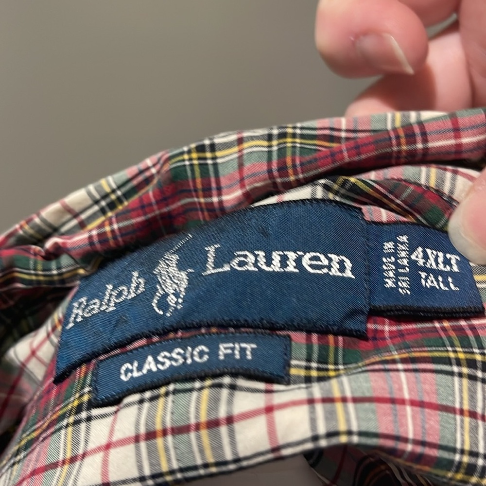 Men's Ralph Lauren button down - Picture 3 of 6